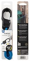 Такелажное крепление Nite Ize SlideLock Carabiner Bungee - 36 in Blue