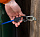 Такелажное крепление Nite Ize SlideLock Carabiner Bungee - 36 in Blue - Фото 4 малая