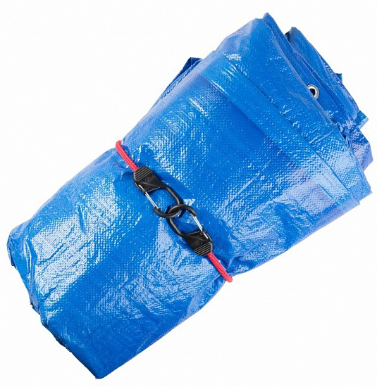 Такелажное крепление Nite Ize SlideLock Carabiner Bungee - 36 in Blue - Фото 5 большая