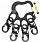 Брелок для ключей Nite Ize PawPrint Locker KeyRack - Фото 5 малая