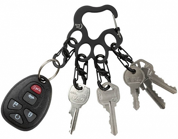 Брелок для ключей Nite Ize PawPrint Locker KeyRack - Фото 2 большая