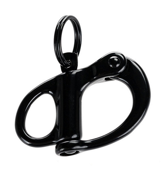 Карабин Atwood Rope Пеликан 35 мм Black - Фото 1 большая