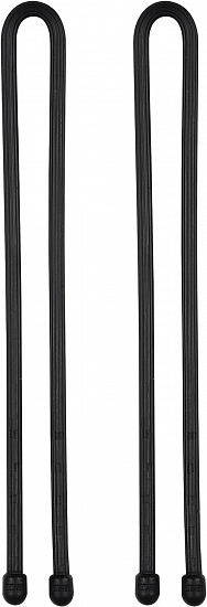 Гибкие стяжки Nite Ize Gear Tie Reusable Rubber Twist Tie 12" (2шт) Black - Фото 2 большая