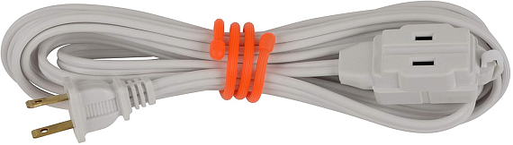 Гибкие стяжки Nite Ize Gear Tie Reusable Rubber Twist Tie 12" (2шт) Bright Orange - Фото 4 большая