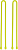 Гибкие стяжки Nite Ize Gear Tie Reusable Rubber Twist Tie 12" (2шт) Neon Yellow - Фото 2 малая