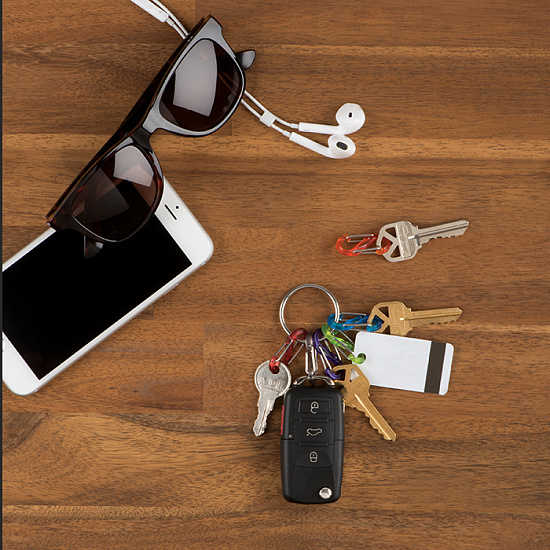 Брелок Nite Ize KeyRing S-Biner Stainless  - Фото 4 большая
