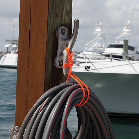 Хомут Nite Ize Gear Tie® Reusable Rubber Twist Tie™ 32" Orange - Фото 3 большая