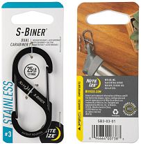 Карабин Nite Ize S-Biner #3 Black