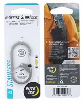 Карабин Nite Ize G-Series SlideLock Stainless #3