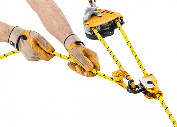 Спусковое устройство Petzl Maestro Yellow - Фото 5 большая