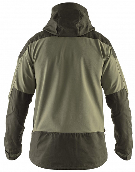 Куртка мужская Fjallraven Keb Deep Forest-Laurel Green - Фото 2 большая