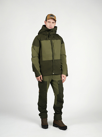 Куртка мужская Fjallraven Keb Deep Forest/Laurel Green - Фото 3 большая