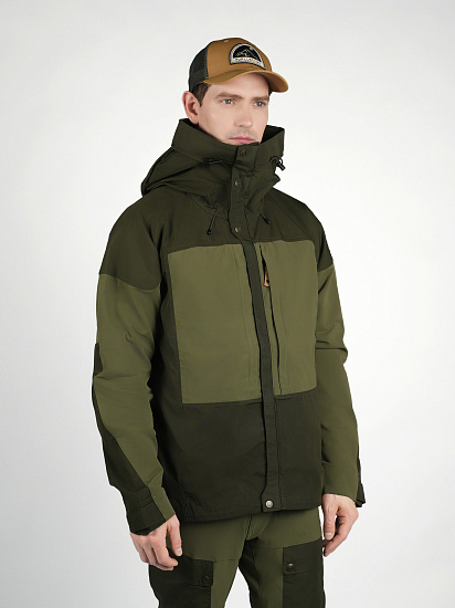 Куртка мужская Fjallraven Keb Deep Forest/Laurel Green - Фото 4 большая