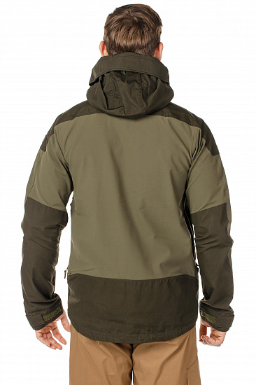 Куртка мужская Fjallraven Keb Deep Forest-Laurel Green - Фото 6 большая