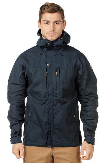 Куртка мужская Fjallraven Skogso Dark Navy - Фото 6 большая