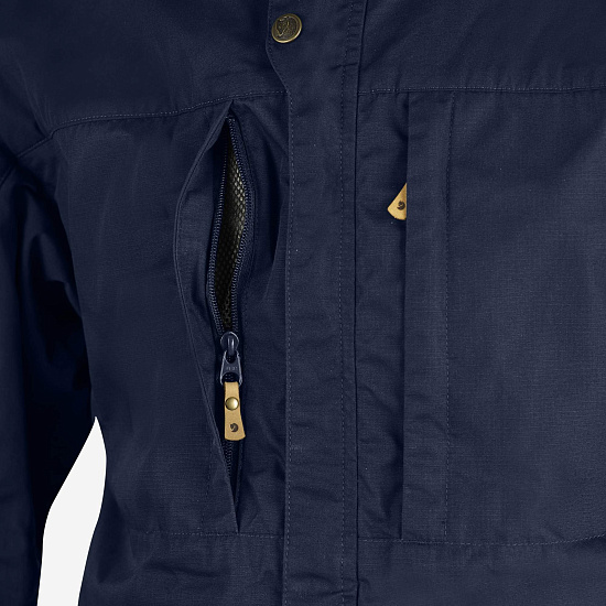 Куртка мужская Fjallraven Skogso Dark Navy - Фото 4 большая