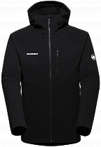 Куртка мужская Mammut Ultimate Comfort SO Hooded Black