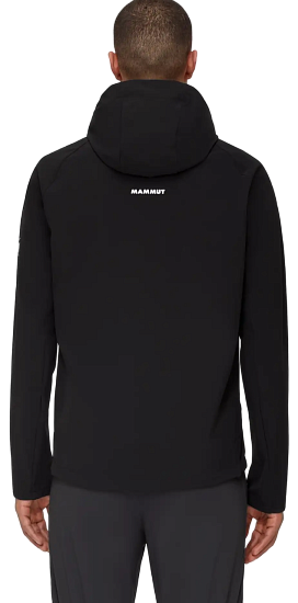 Куртка мужская Mammut Ultimate Comfort SO Hooded Black - Фото 8 большая