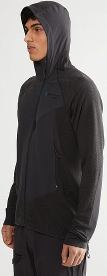 Куртка мужская Klattermusen Hugin Zip Raven/Raven - Фото 3 большая