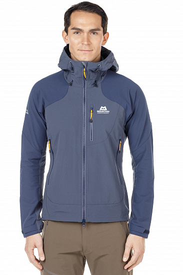 Куртка мужская Mountain Equipment Frontier Hooded Blue/Cosmos - Фото 2 большая
