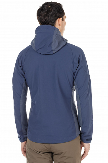 Куртка мужская Mountain Equipment Frontier Hooded Blue/Cosmos - Фото 4 большая