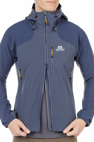 Куртка мужская Mountain Equipment Frontier Hooded Blue/Cosmos - Фото 5 большая