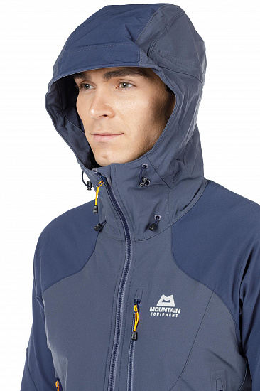 Куртка мужская Mountain Equipment Frontier Hooded Blue/Cosmos - Фото 7 большая