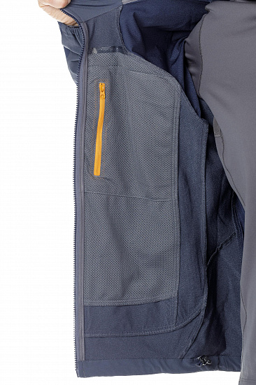 Куртка мужская Mountain Equipment Frontier Hooded Blue/Cosmos - Фото 8 большая