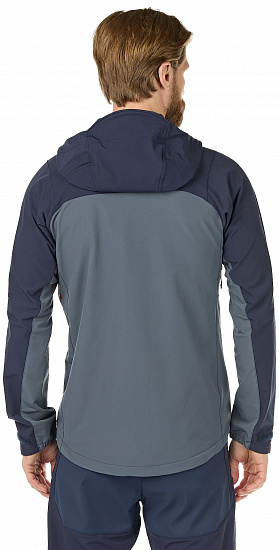 Куртка мужская Mountain Equipment Mission Ombre Blue/Cosmos - Фото 4 большая