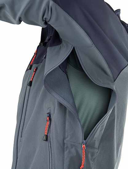 Куртка мужская Mountain Equipment Mission Ombre Blue/Cosmos - Фото 6 большая