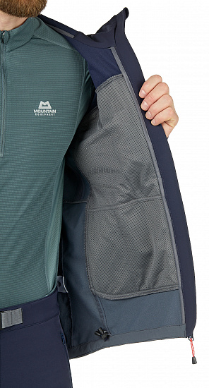 Куртка мужская Mountain Equipment Mission Ombre Blue/Cosmos - Фото 9 большая