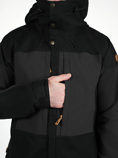 Куртка мужская Fjallraven Keb Black - Фото 9 большая
