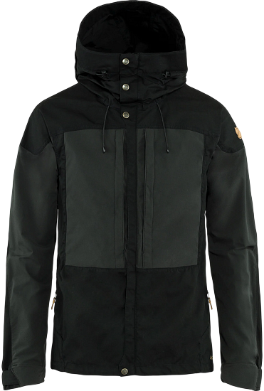 Куртка мужская Fjallraven Keb Black - Фото 1 большая