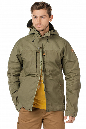 Куртка мужская Fjallraven Skogso Green - Фото 8 большая