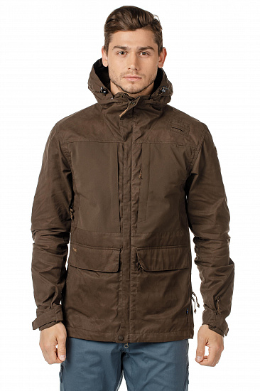 Куртка мужская Fjallraven Lappland Hybrid Dark Olive - Фото 4 большая