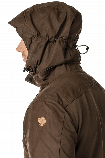 Куртка мужская Fjallraven Lappland Hybrid Dark Olive - Фото 7 большая