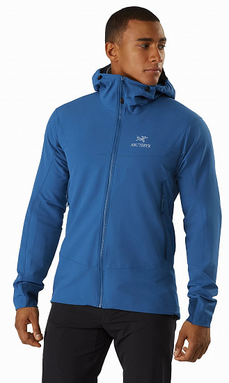 Куртка мужская Arcteryx Gamma LT Hoody Cobalt Sun - Фото 2 большая