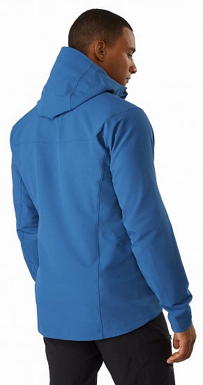Куртка мужская Arcteryx Gamma LT Hoody Cobalt Sun - Фото 3 большая