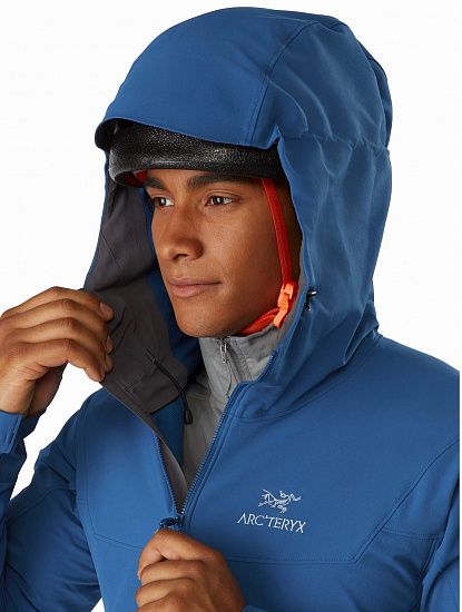 Куртка мужская Arcteryx Gamma LT Hoody Cobalt Sun - Фото 9 большая