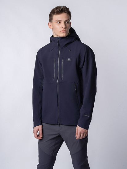 Куртка мужская Kailas Hooded Navy Blue - Фото 5 большая