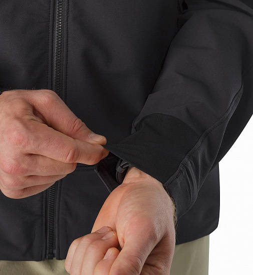 Куртка мужская Arcteryx Gamma LT Black - Фото 6 большая