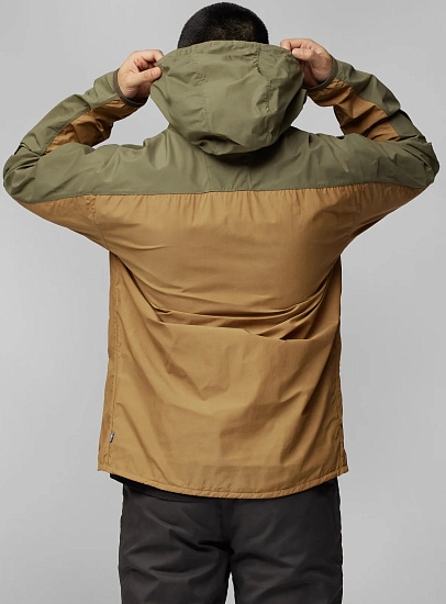 Куртка мужская Fjallraven High Coast Wind Buckwheat Brown/Green - Фото 5 большая