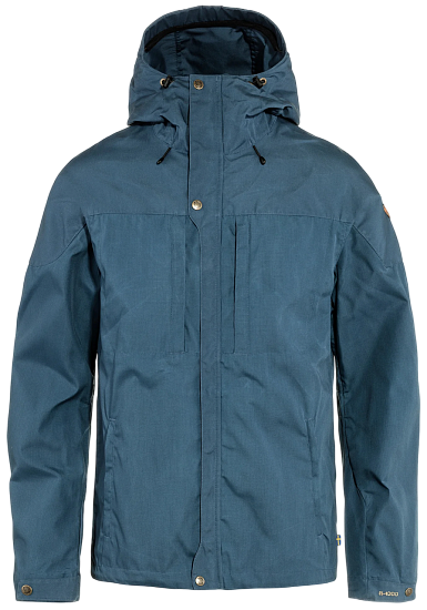 Куртка мужская Fjallraven Skogso Indigo Blue - Фото 1 большая