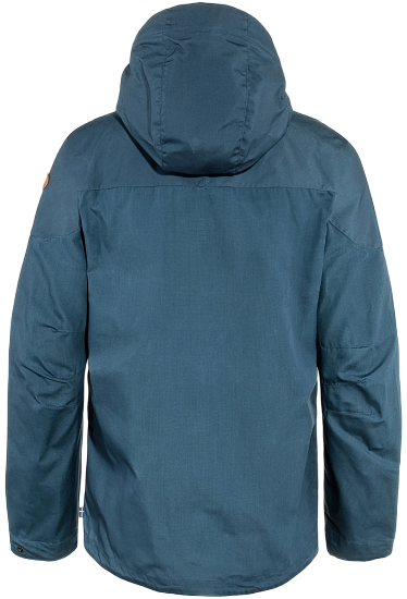 Куртка мужская Fjallraven Skogso Indigo Blue - Фото 2 большая