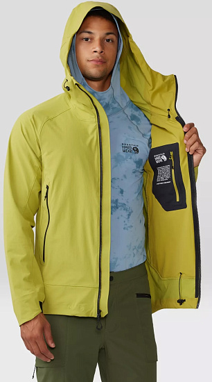Куртка мужская Mountain Hardwear Chockstone Горчичный - Фото 7 большая