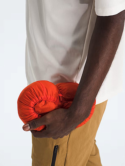 Куртка мужская The North Face Ridgelite Futurefleece Wind Lava Red/Iron Clay - Фото 7 большая