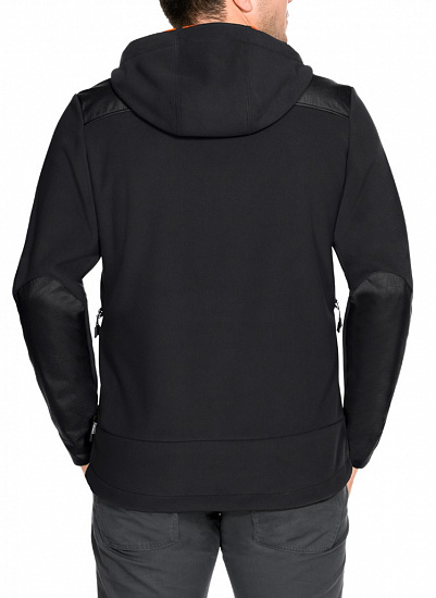 Куртка мужская Jack Wolfskin Chinook Black - Фото 4 большая