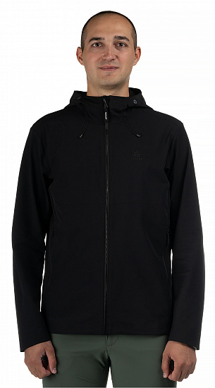 Куртка мужская Kailas Thin Softshell B18 Black - Фото 2 большая