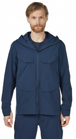 Куртка мужская Arcteryx Veilance Spere Lt Hoody Deep Navy - Фото 3 большая