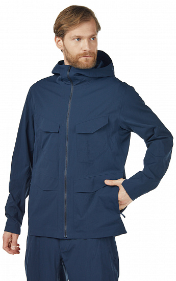 Куртка мужская Arcteryx Veilance Spere Lt Hoody Deep Navy - Фото 4 большая